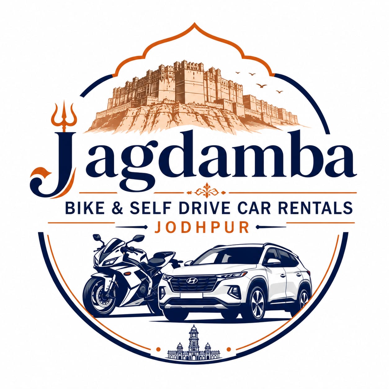 Jagdmba Bike & Car Rental Logo